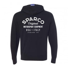 Load image into Gallery viewer, Sparco Sweatshirt ZIP Garage BLK - Medium - eliteracefab.com