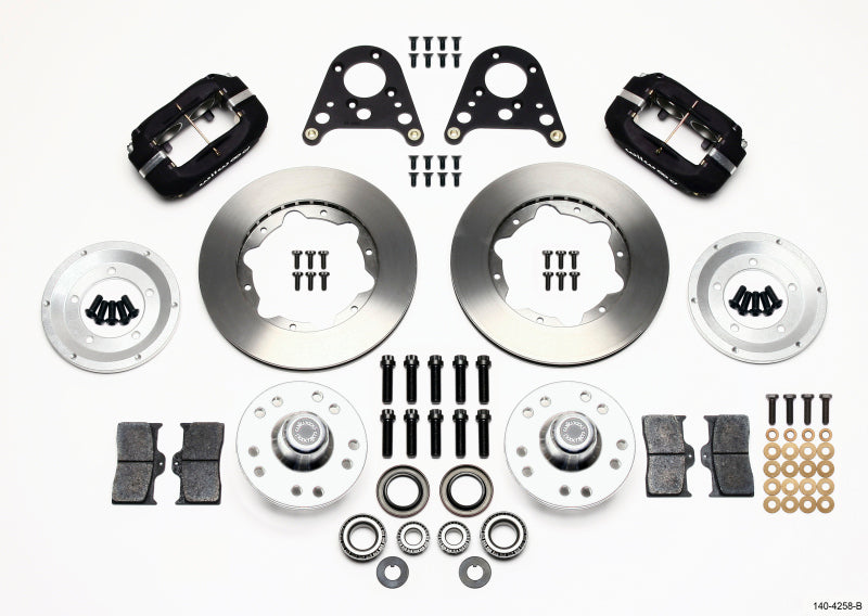 Wilwood Forged Dynalite Front Kit 10.75in Art Morrison Strut Wilwood