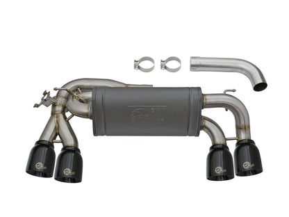 aFe MACHForce XP 3in - 2 1/2in Axle Back 304SS Exhaust w/ Black Tips 16-17 BMW M2 (f87) aFe