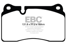 Load image into Gallery viewer, EBC 11-14 Audi TT RS 2.5 Turbo Yellowstuff Front Brake Pads - eliteracefab.com