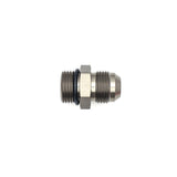 DeatschWerks 10AN ORB Male to 10 AN Male Flare Adapter (Incl O-Ring) - Anodized Matte Black