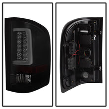 Load image into Gallery viewer, Spyder 07-13 Silverado (Will Not Work w/2010 921 Bulb)V3 Tail Lights Blk Smk ALT-YD-CS07V3-LBLED-BSM - eliteracefab.com