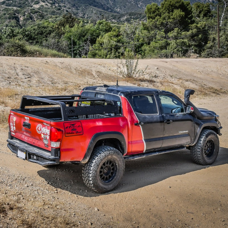 Westin 05-21 Toyota Tacoma 5ft Bed Overland Cargo Rack - Textured Black - eliteracefab.com