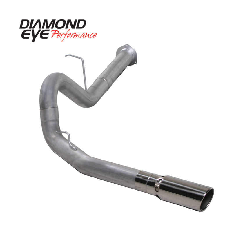 Diamond Eye KIT 4in DPF-BACK SGL AL 07.5-10 CHEVY 6 6L 2500/3500 PCKGD BX46X14X14OD EL-PL Diamond Eye Performance