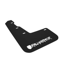 Load image into Gallery viewer, Rally Armor UR Mudflaps Black Urethane w/ New Era White Logo 2015-2021 WRX / 2015-2021 STI - eliteracefab.com