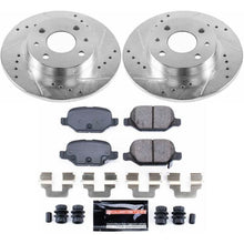 Load image into Gallery viewer, Power Stop 12-18 Fiat 500 Rear Z23 Evolution Sport Brake Kit - eliteracefab.com