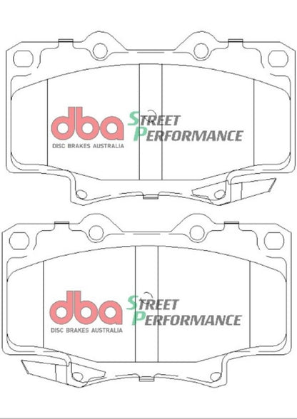 DBA Street Performance Front Brake Pads - DB1199SP DBA