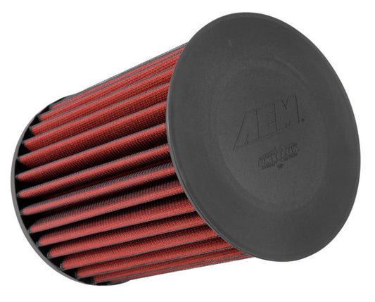 AEM DryFlow Air Filter - Round 2.75in ID x 6.25in OD x 8.25in H fits 2007-2014 Ford/Volvo - eliteracefab.com