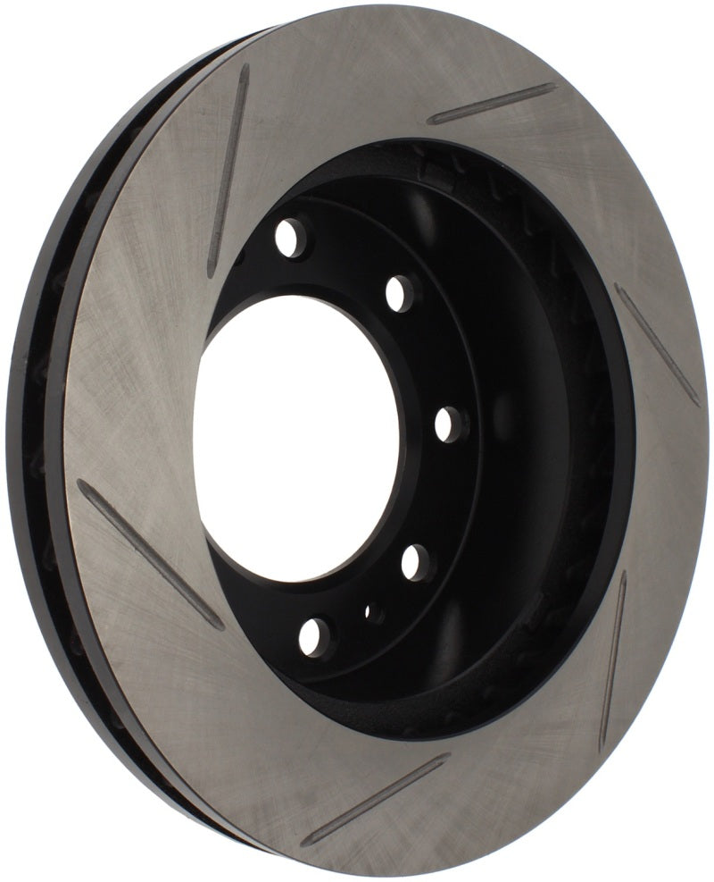 StopTech Power Slot 02-04 Avalance 2500 w/ 2in Raise Front Left Slotted Rotor Stoptech