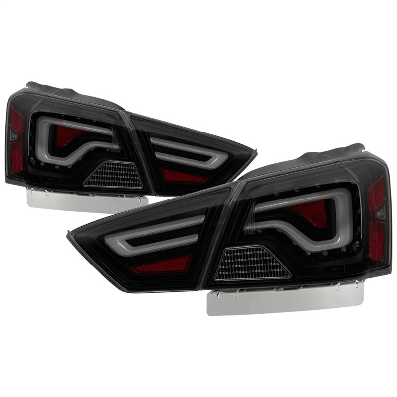 xTune 14-18 Chevy Impala (Excl 14-16 Limited) LED Tail Lights - Black Smoke (ALT-JH-CIM14-LBLED-BSM) - eliteracefab.com