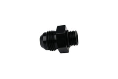 Aeromotive O-Ring Adapter Fitting Black Anodized ORB-06 To AN-08 - eliteracefab.com