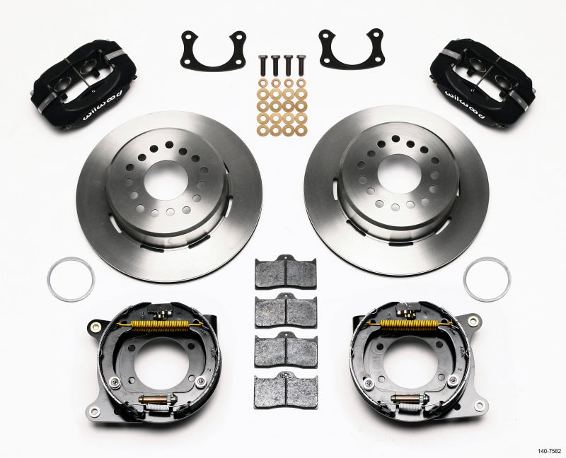 Wilwood Forged Dynalite P/S Park Brake Kit New Big Ford 2.36in Offset Wilwood