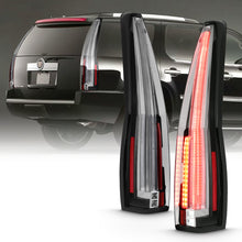 Load image into Gallery viewer, ANZO 2007-2014 Cadillac Escalade Led Taillights Red/Clear - eliteracefab.com