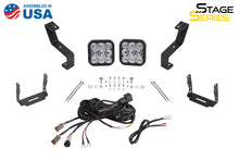 Load image into Gallery viewer, Diode Dynamics SS5 Bumper LED Pod Light Kit for 2019-Present Ram - Pro White Driving