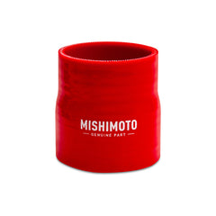 Mishimoto 3.5 to 4 Inch Silicone Transition Coupler - Red - eliteracefab.com