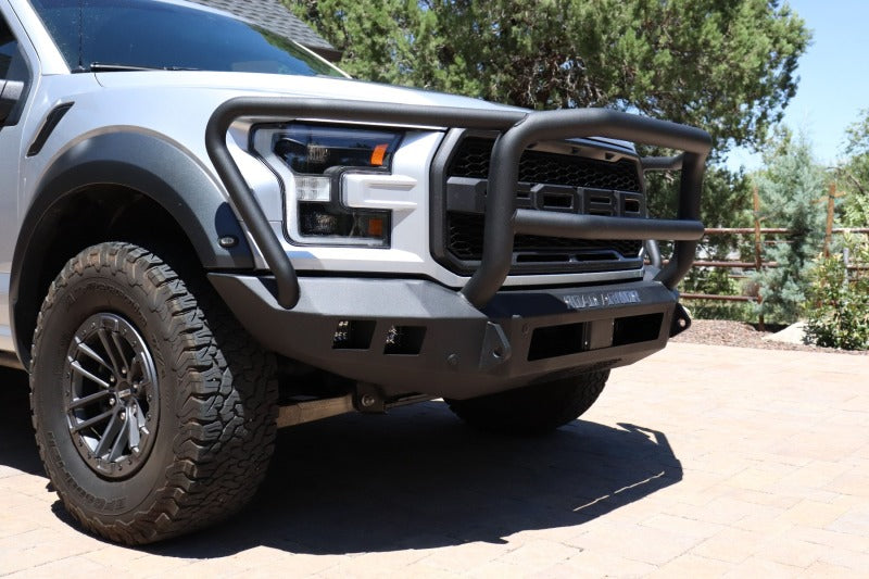 Road Armor 17-20 Ford Raptor Stealth Front Bumper w/Lonestar Guard - Tex Blk Road Armor