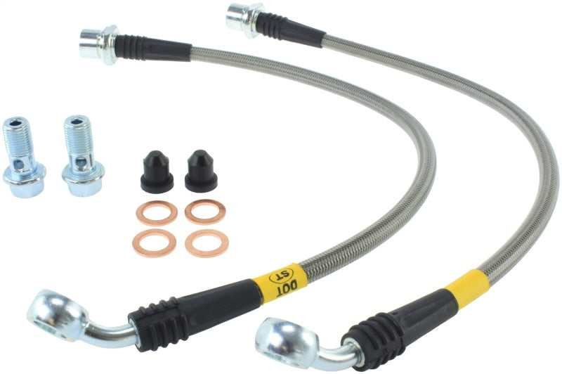 STOPTECH 06-08 LEXUS IS350 / 06 GS300/GS430 STAINLESS STEEL FRONT BRAKE LINES, 950.44003 - eliteracefab.com