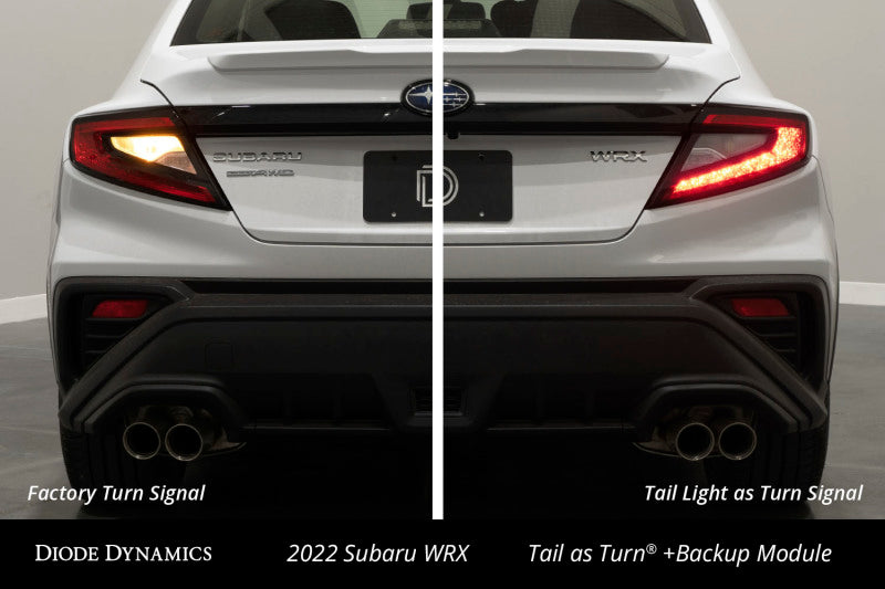 Diode Dynamics 22-23 Subaru WRX Tail as Turn w/ Backup Module Diode Dynamics