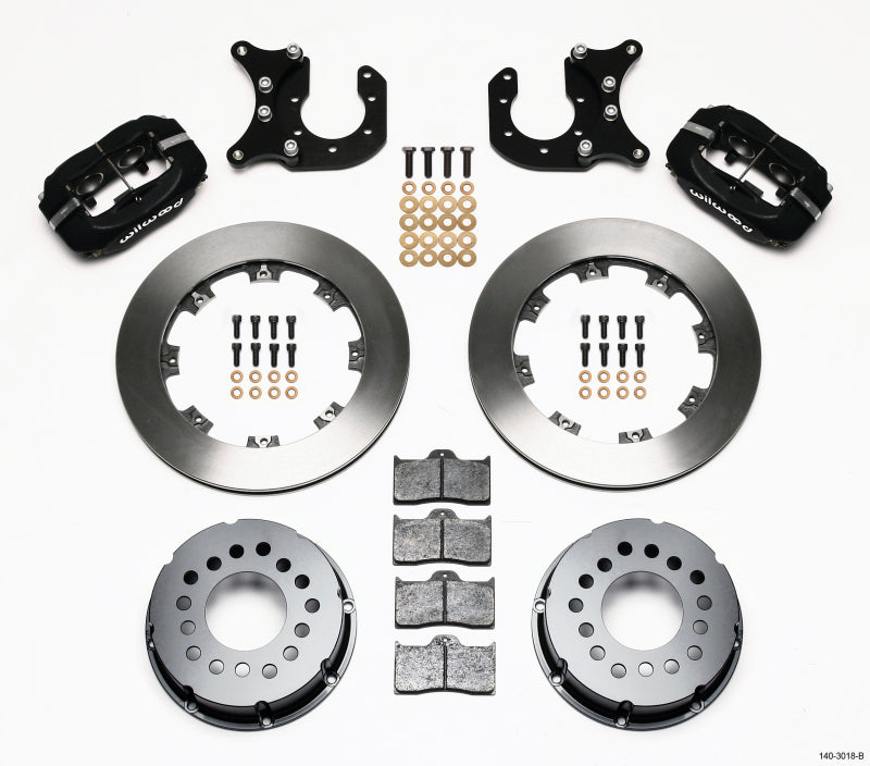 Wilwood Forged Dynalite P/S Rear Kit Ford 8.8 w/2.5in Offset-5 Lug Wilwood