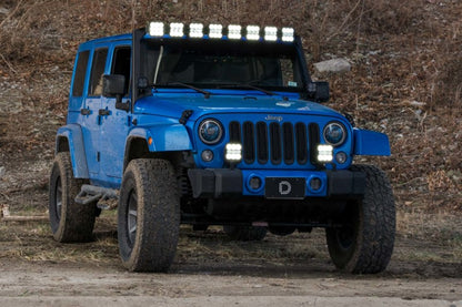 Diode Dynamics SS5 Pro CrossLink Windshield Lightbar Kit for 2007-2018 Jeep JK - DD7267