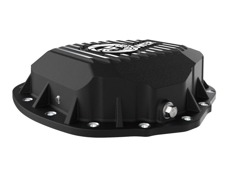 aFe Pro Series Rear Differential Cover Black w/ Machined Fins for 2019-2023 RAM 2500/3500 - 46-71150B