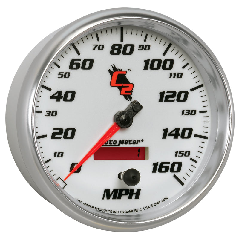 Autometer C2 5 inch 160MPH In-Dash Electronic Programmable Speedometer