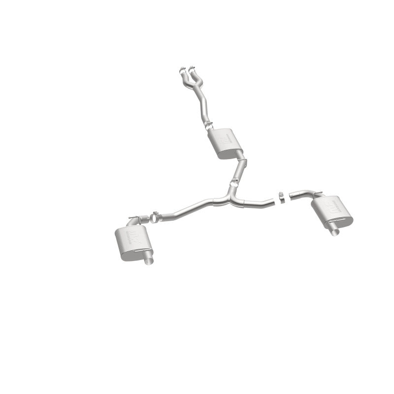 MagnaFlow Cat-Back SS Dual Split Rear Exit 2015 Dodge Charger/Chrysler 300C 3.6L V6 (Uses OEM Tips) Magnaflow