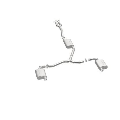 MagnaFlow Cat-Back SS Dual Split Rear Exit 2015 Dodge Charger/Chrysler 300C 3.6L V6 (Uses OEM Tips) Magnaflow