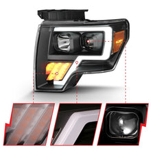 Load image into Gallery viewer, ANZO 2009-2014 Ford F-150 Projector Light Bar G4 H.L. Black Amber - eliteracefab.com