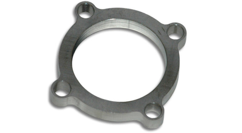 Vibrant GT series / T3 Discharge Flange (4 Bolt) with 2.5in Inlet ID Mild Steel 1/2in Thick.