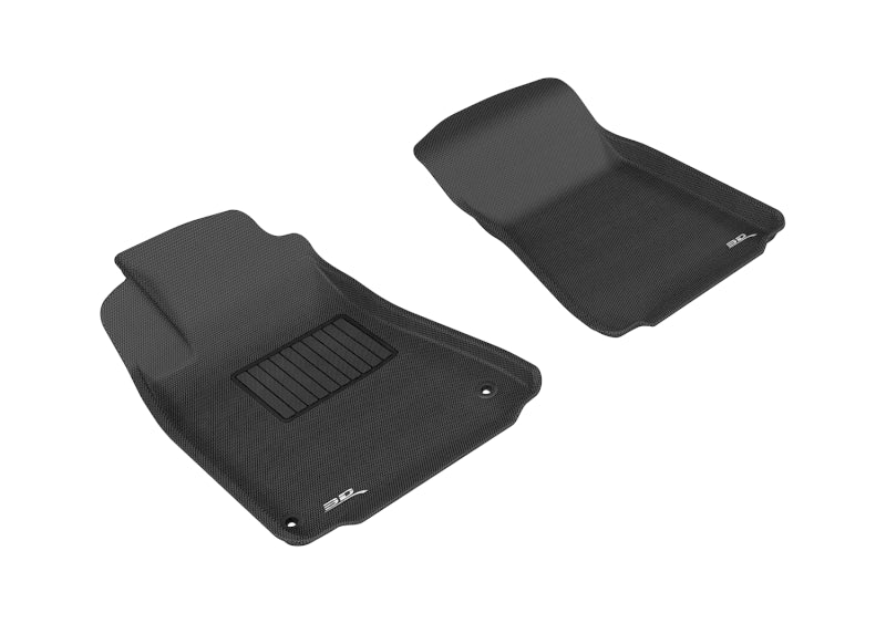 3D MAXpider 2006-2013 Lexus IS Kagu 1st Row Floormat - Black - eliteracefab.com