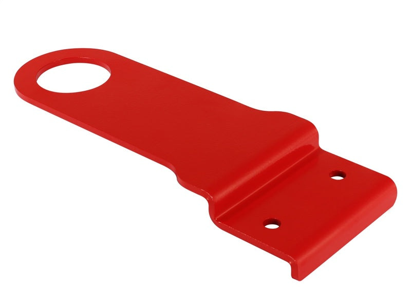 aFe Control Front Tow Hook Red 05-13 Chevrolet Corvette (C6) - eliteracefab.com