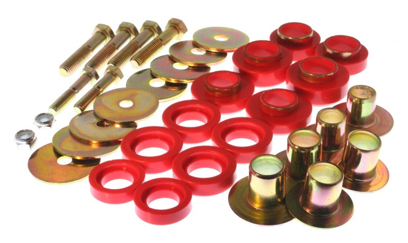 Energy Suspension 67-81 Camaro / 68-74 Nova/Chevy II / 67-75 Firebird/Trans AM Red Body(subframe) Mo - eliteracefab.com