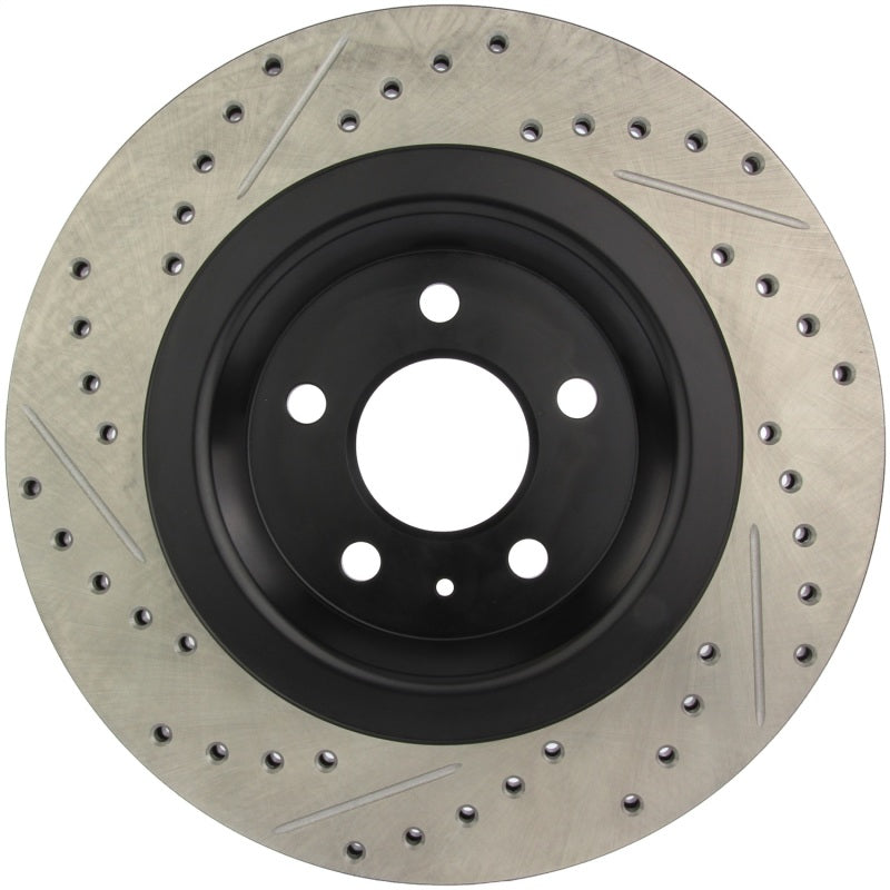 StopTech Slotted & Drilled Sport Brake Rotor - eliteracefab.com