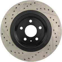 Load image into Gallery viewer, StopTech Slotted &amp; Drilled Sport Brake Rotor - eliteracefab.com