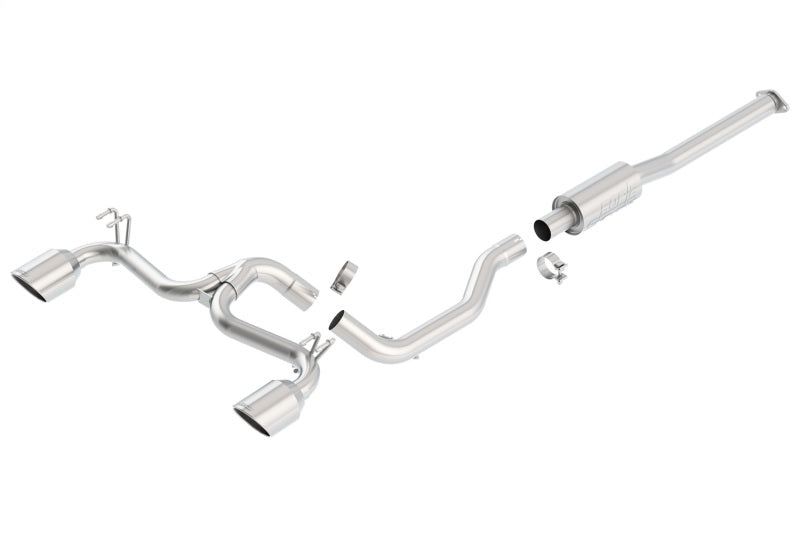 2008-2015 Mitsubishi EVO X Cat-Back Exhaust System S-Type Part # 140285 - eliteracefab.com