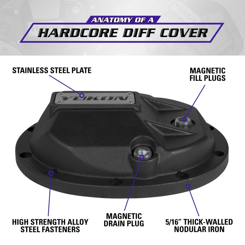 Yukon Gear Hardcore Diff Cover for AMC Model 35 Yukon Gear & Axle