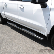 Load image into Gallery viewer, Westin Premier 4 Oval Nerf Step Bars - 85 in - Black - eliteracefab.com