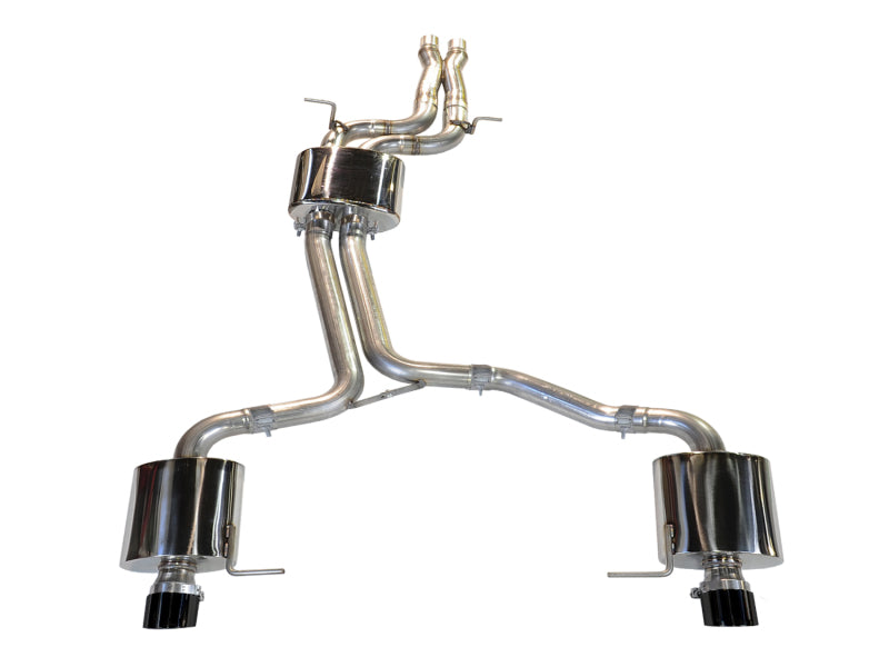 AWE Tuning Audi 8R Q5 3.0T Touring Edition Exhaust Dual Outlet Diamond Black Tips AWE Tuning
