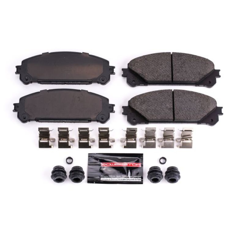 Power Stop 15-17 Lexus NX200t Front Z23 Evolution Sport Brake Pads w/Hardware - eliteracefab.com