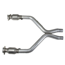 Load image into Gallery viewer, BBK 11-14 Mustang 3.7 V6 Short Mid X Pipe With Catalytic Converters 2-1/2 For BBK Long Tube Headers - eliteracefab.com