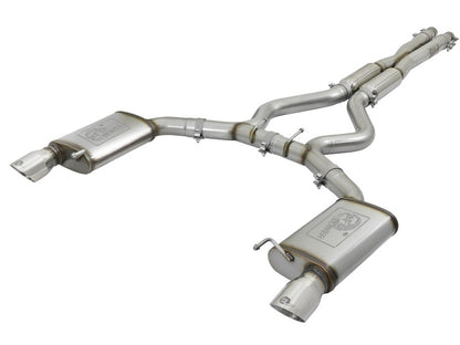 aFe MACHForce XP 3in-2.5in 304SS Exhaust Cat-Back 15-20 Audi S3 L4-2.0L (t) - Polished Tips aFe