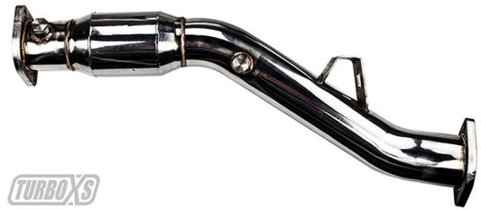 TURBOXS HIGH FLOW CATALYTIC CONVERTER PIPE SUBARU WRX-STI (08-12) / LEGACY GT (04-08) - eliteracefab.com
