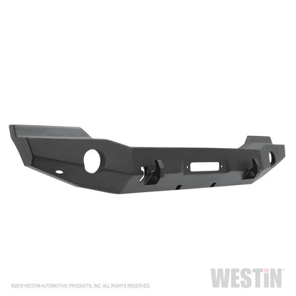 Westin 07-18 Jeep Wrangler JK WJ2 Full Width Front Bumper - Tex. Blk Westin