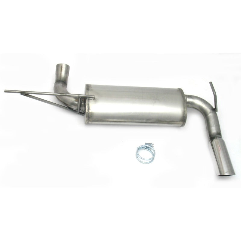 JBA 07-18 Jeep Wrangler JK 3.8L/3.6L 409SS Single Rear Exit Axle Back Exhaust JBA