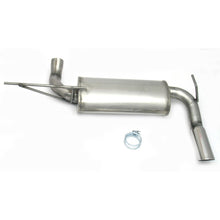 Load image into Gallery viewer, JBA 07-18 Jeep Wrangler JK 3.8L/3.6L 409SS Single Rear Exit Axle Back Exhaust JBA