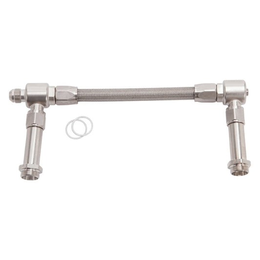 Russell Carburetor Dual Inlet Kit -8 AN to 7/8-20 - 641151