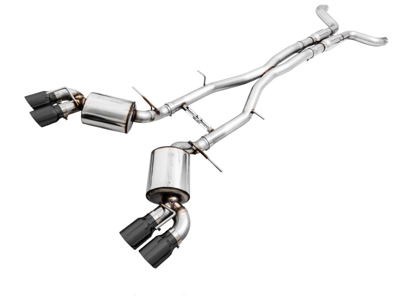 AWE Tuning 16-19 Chevy Camaro SS Res Cat-Back Exhaust -Touring Edition (Quad Diamond Black Tips) - eliteracefab.com