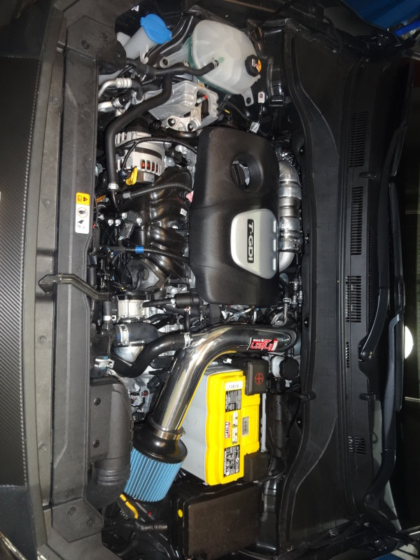 Injen 18-20 Hyundai Kona L4-1.6L Turbo Laser Black IS Short Ram Cold Air Intake System - eliteracefab.com