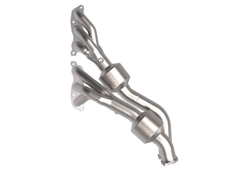 aFe 98-05 Lexus GS300 / 01-05 Lexus IS300 Twisted Steel 304 Stainless Steel Header w/ Cat aFe